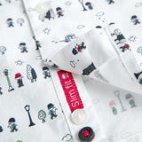 Camicia oxford manica lunga per neonati