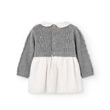 Vestito in maglia - BOBOLI - Sesso: Bambina - Colore: uni - Stagione: Autunno-Inverno