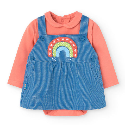 Completo due pezzi - BOBOLI - Sesso: Bambina - Colore: uni - Stagione: Autunno-Inverno