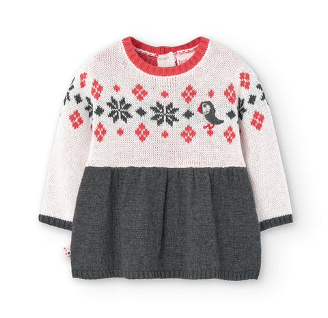 Vestito maglieria per bimba