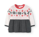 Vestito in maglia - BOBOLI - Sesso: Bambina - Colore: uni - Stagione: Autunno-Inverno