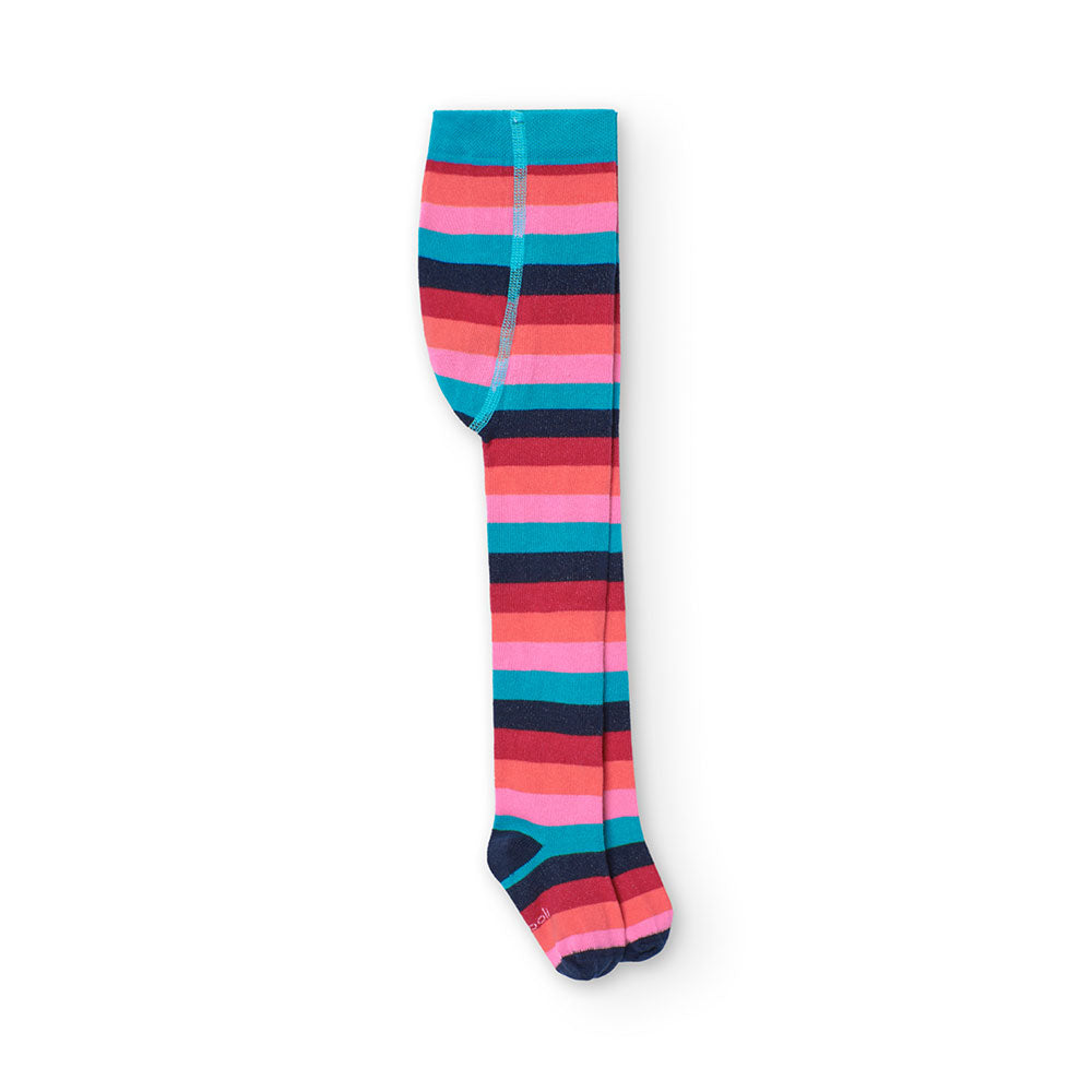 Collant de la Ligne Vêtements Fille Boboli, avec motif à rayures multicolores.
 
Composition : 76...