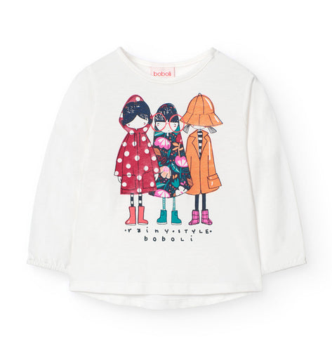 T-shirt en jersey pour fille