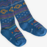 Calzamaglia jacquard per bimba