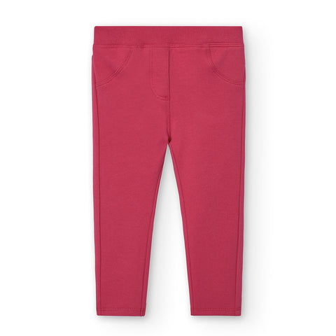 Pantaloni felpati elasticizzati per neonati
