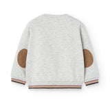 Fleece sweatshirt for baby boy