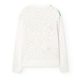 Girls' knit sweater