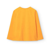 Elastic jersey t-shirt for girls