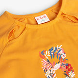 Maglietta jersey elastico per ragazza