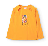 Maglietta jersey elastico per ragazza