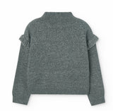 Maglione maglieria friange per ragazza