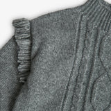 Maglione maglieria friange per ragazza