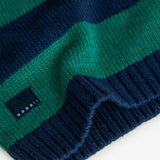 Striped knit sweater for boys