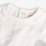 Elastisches Jersey-T-Shirt