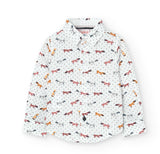 Camicia popelin per bimbo