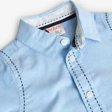 Oxford long sleeve shirt for babies
