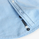 Oxford long sleeve shirt for babies