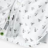 Camicia popelin stampato per neonati
