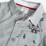 Camicia oxford manica lunga per neonati