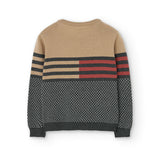 Knitted sweater for boys