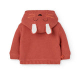 Giacchetta tricot - BOBOLI - Sesso: Unisex - Colore: Arancione - Stagione: Autunno-Inverno