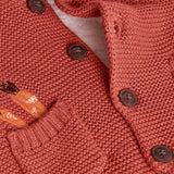 Giacchetta tricot - BOBOLI - Colore: Arancione - Stagione: Autunno-Inverno