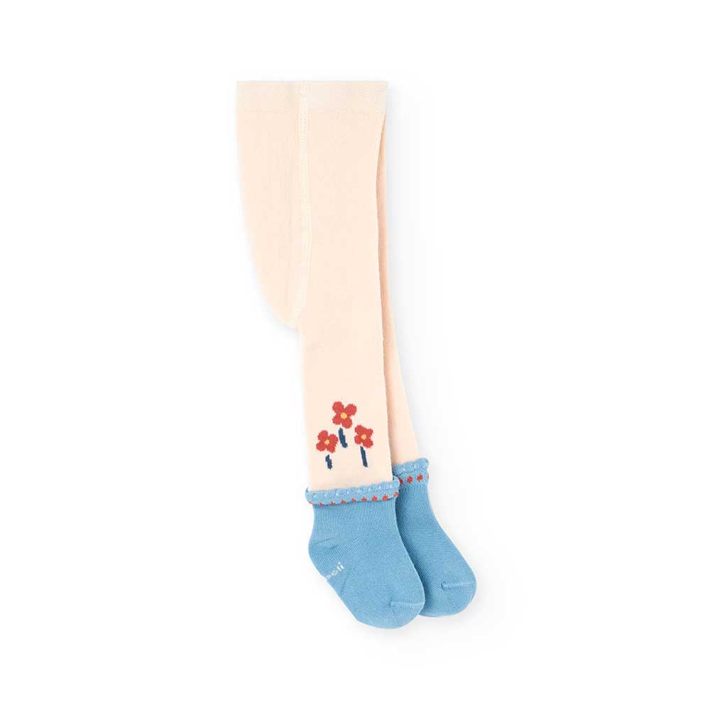 Scopri la calzamaglia della linea abbigliamento bambina di Boboli, perfetta per le giornate fredd...