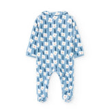 Tutina ciniglia - BOBOLI - Sesso: Bambina - Colore: Celeste - Stagione: Autunno-Inverno