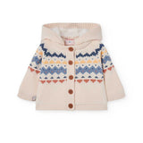 CARDIGAN CON CAPPUCCIO