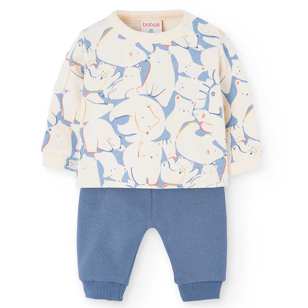 Composizione: Pullover:100% Baumwolle Hose:100% Baumwolle
Waschanleitung: Maschinenwäsche bei max...