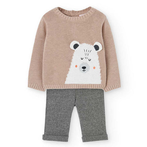 Completo 2 pezzi - BOBOLI - Colore: Grigio - Stagione: Autunno-Inverno