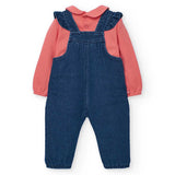 SALOPETTE DENIM MUSHROOM