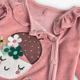 Combinaison en velours pour fille -BCI