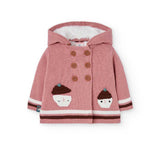 GIACCA TRICOT CON CAPPUCCIO