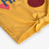 Maglietta jersey - BOBOLI - Sesso: Bambina - Colore: Giallo - Stagione: Autunno-Inverno