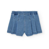 GONNA PANTALONCINO DENIM