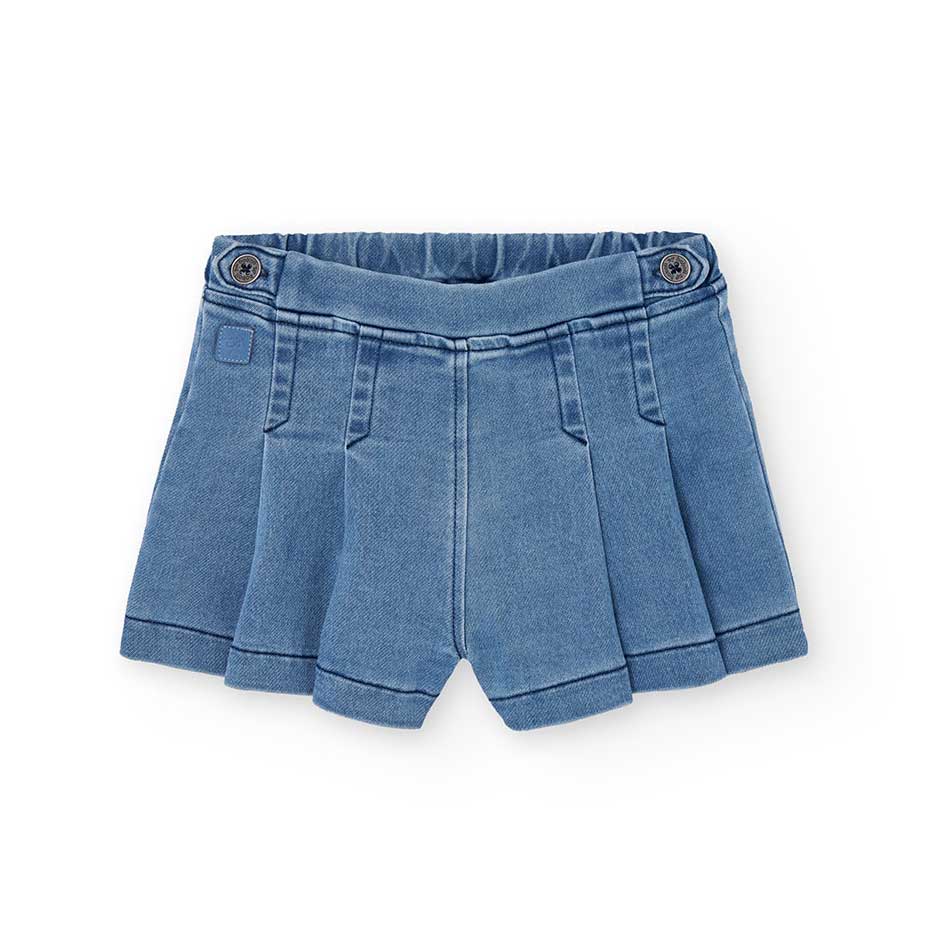 GONNA PANTALONCINO DENIM