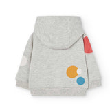 Felpa felpata - BOBOLI - Sesso: Bambina - Colore: Grigio - Stagione: Autunno-Inverno
