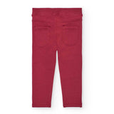 Pantaloni felpati basic - BOBOLI - Sesso: Bambina - Colore: Arancione - Stagione: Autunno-Inverno
