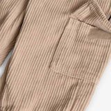 PANTALONI CARGO VELLUTO