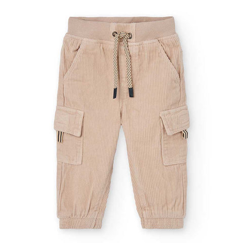 PANTALONI CARGO VELLUTO