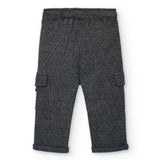 PANTALONI CARGO FELPATI