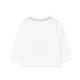 Maglietta jersey - BOBOLI - Colore: Bianco - Stagione: Autunno-Inverno