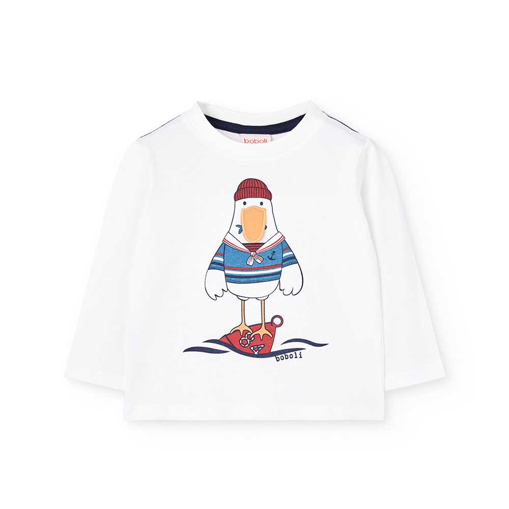 Scopri la maglietta della graziosa Linea Abbigliamento Bambino firmata Boboli. Questo capo è perf...