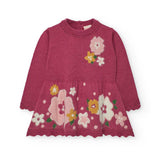 ABITO MAGLIA FIORI