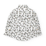 CAMICIA STAMPATA MANICHE LUNGHE