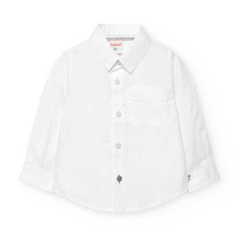 Camicia oxford manica lunga per neonati -BCI
