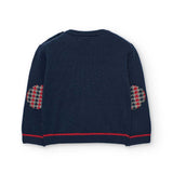 MAGLIONE INVERNALE CON DECORAZIONE