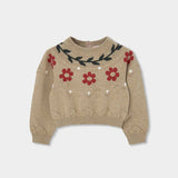 MAGLIONE CON FIORI