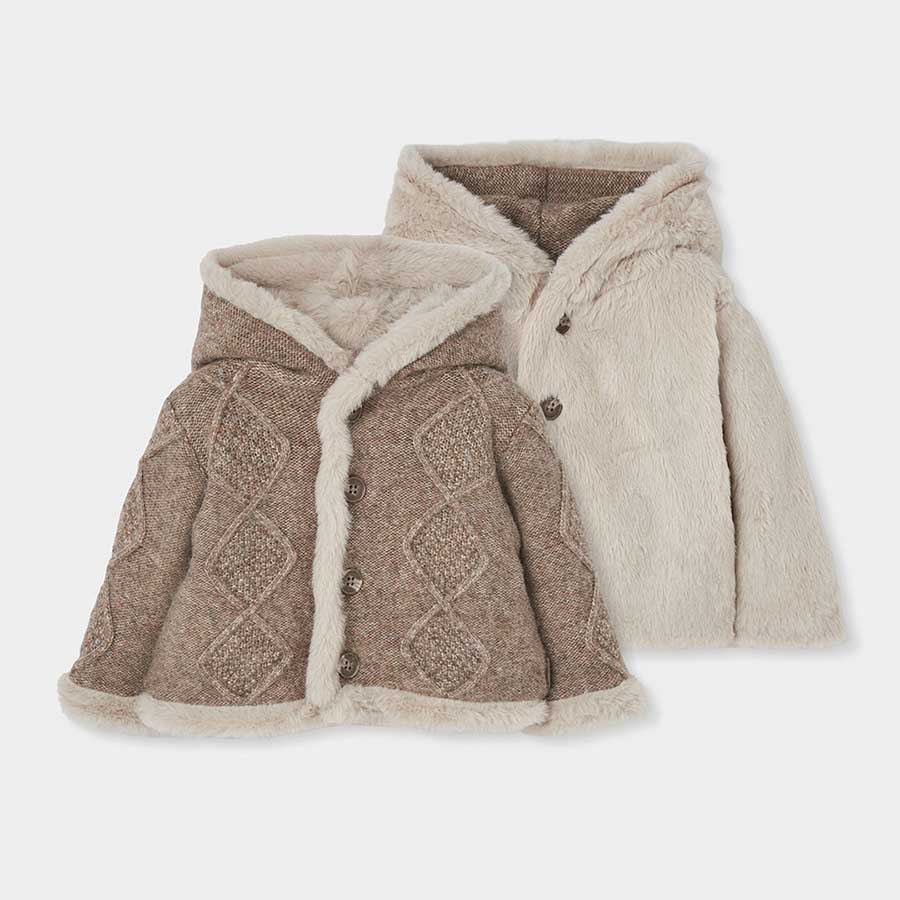 GIACCA IN TRICOT REVERSIBILE